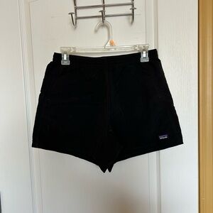 Patagonia Black Athletic Shorts Lightweight Performance